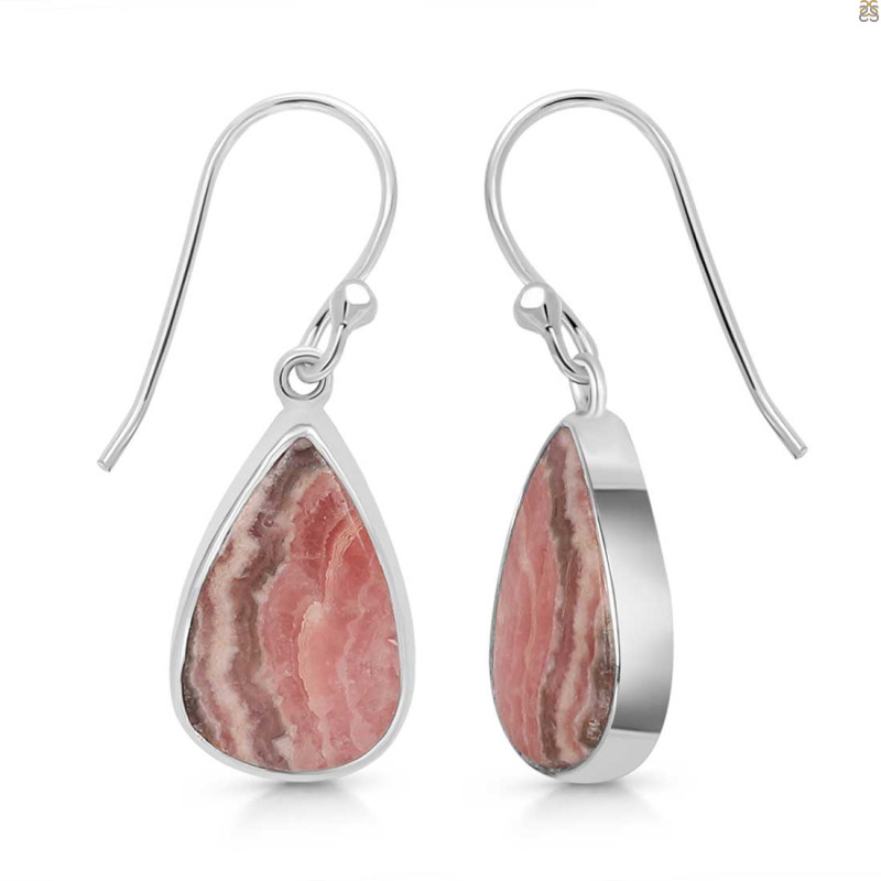 Rhodochrosite Earring-E RDC-3-80