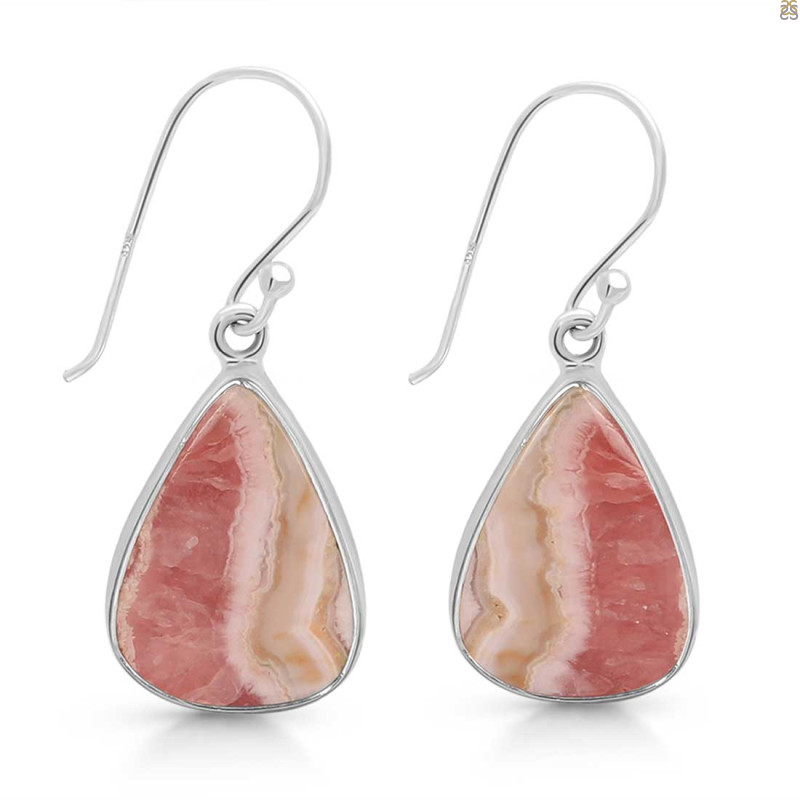 Rhodochrosite Earring-E RDC-3-81