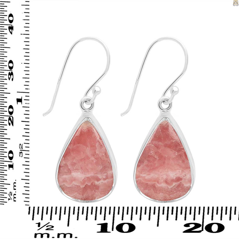 Rhodochrosite Earring-E RDC-3-82