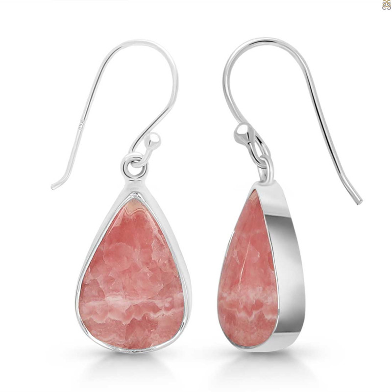 Rhodochrosite Earring-E RDC-3-82
