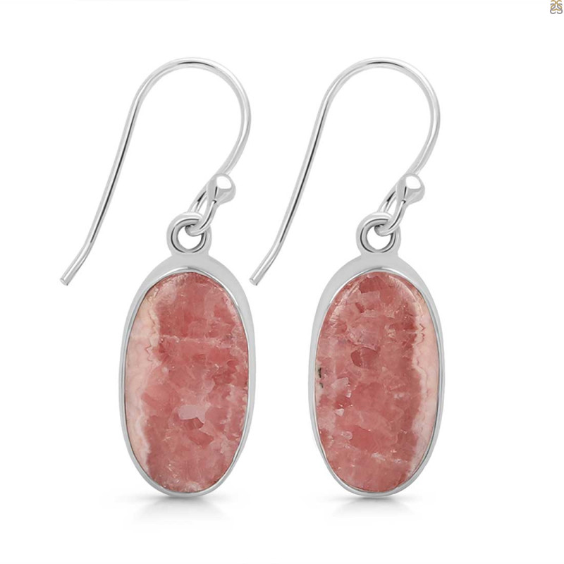 Rhodochrosite Earring-E RDC-3-83