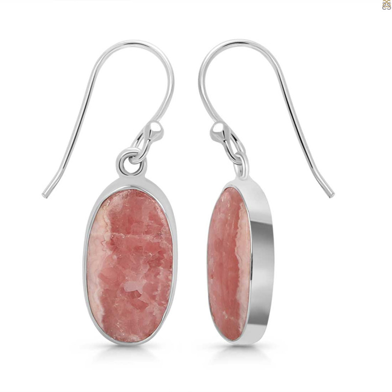 Rhodochrosite Earring-E RDC-3-83