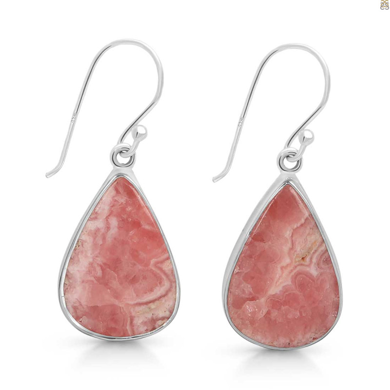 Rhodochrosite Earring-E RDC-3-85
