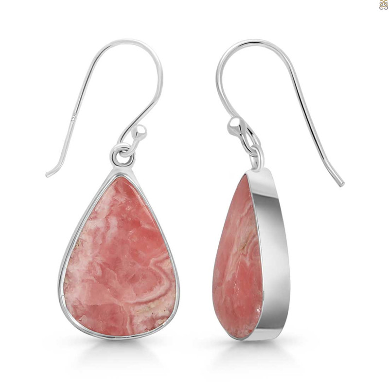 Rhodochrosite Earring-E RDC-3-85