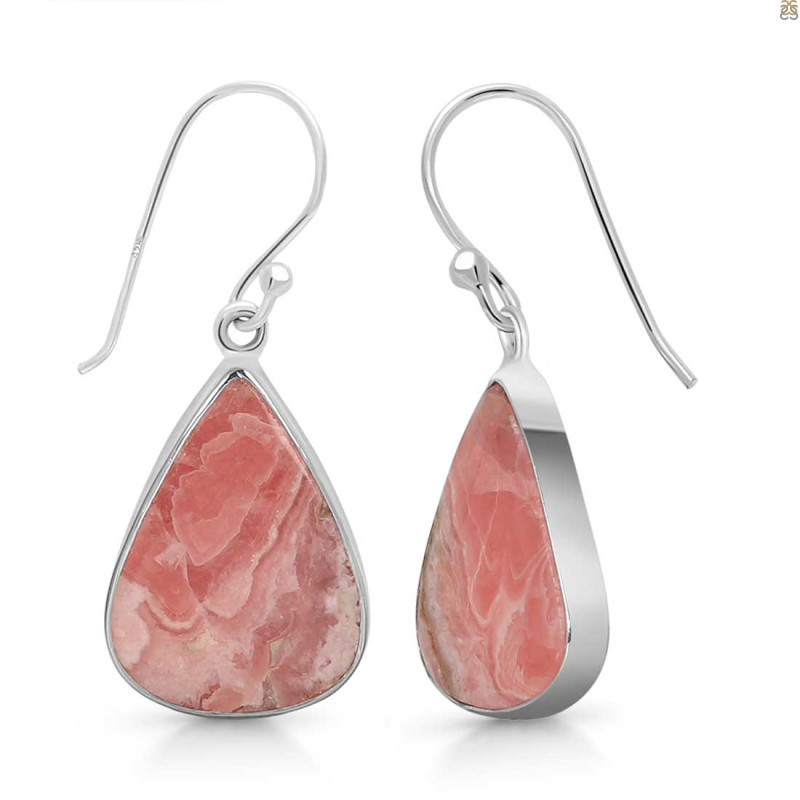 Rhodochrosite Earring-E RDC-3-87