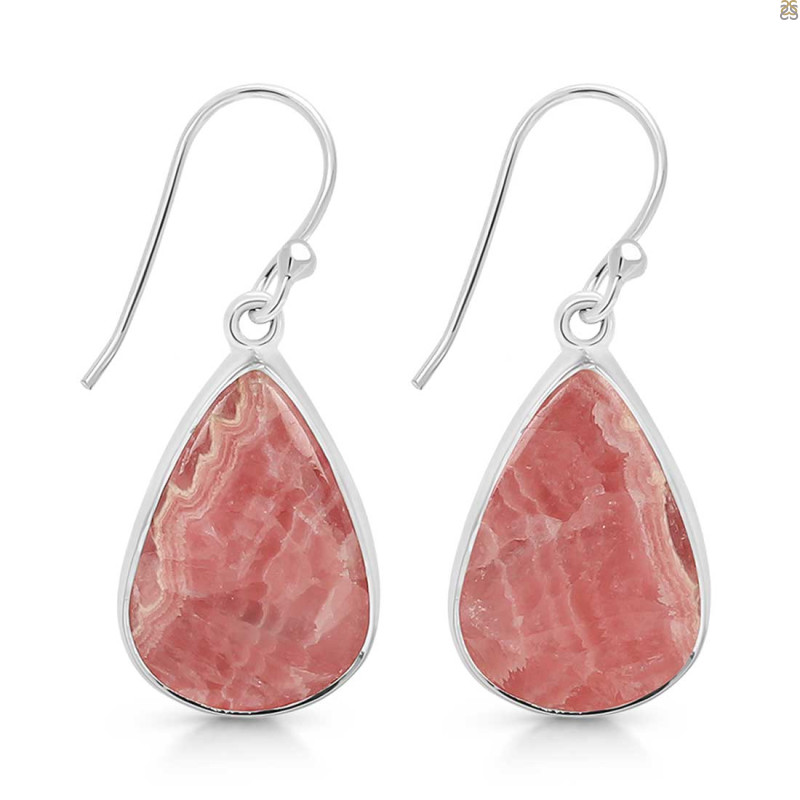 Rhodochrosite Earring-E RDC-3-89