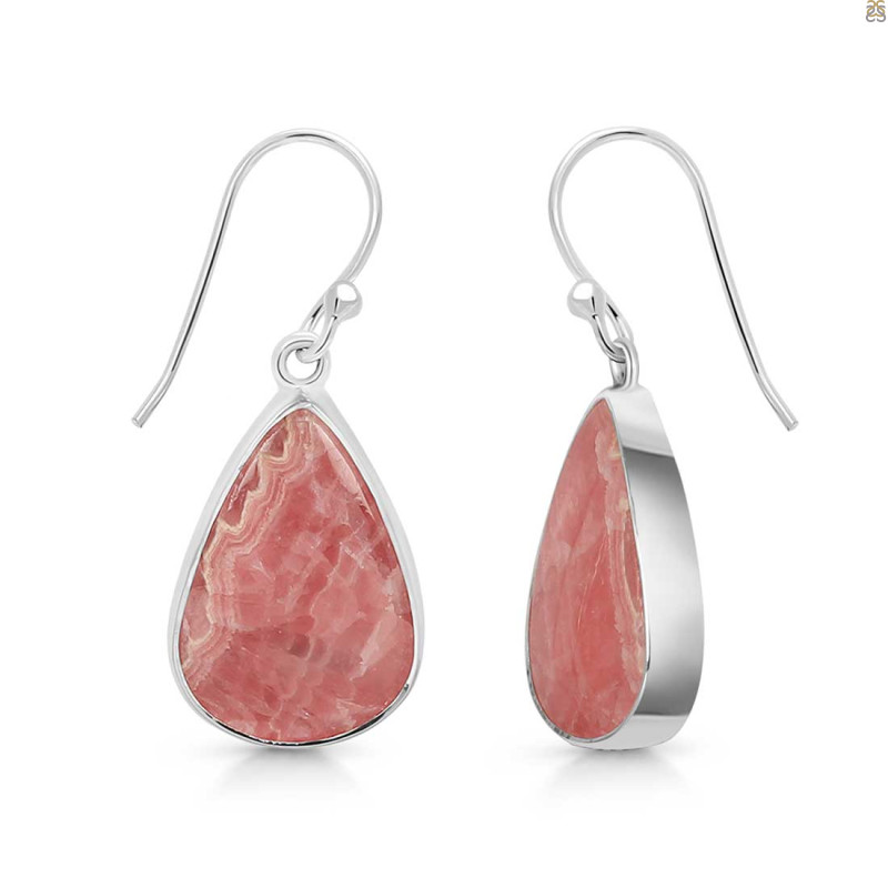Rhodochrosite Earring-E RDC-3-89