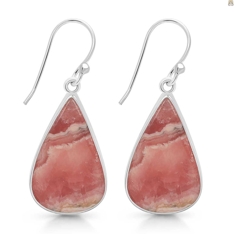 Rhodochrosite Earring-E RDC-3-90