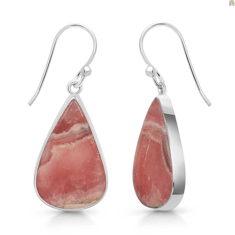 Rhodochrosite Earring-E RDC-3-90