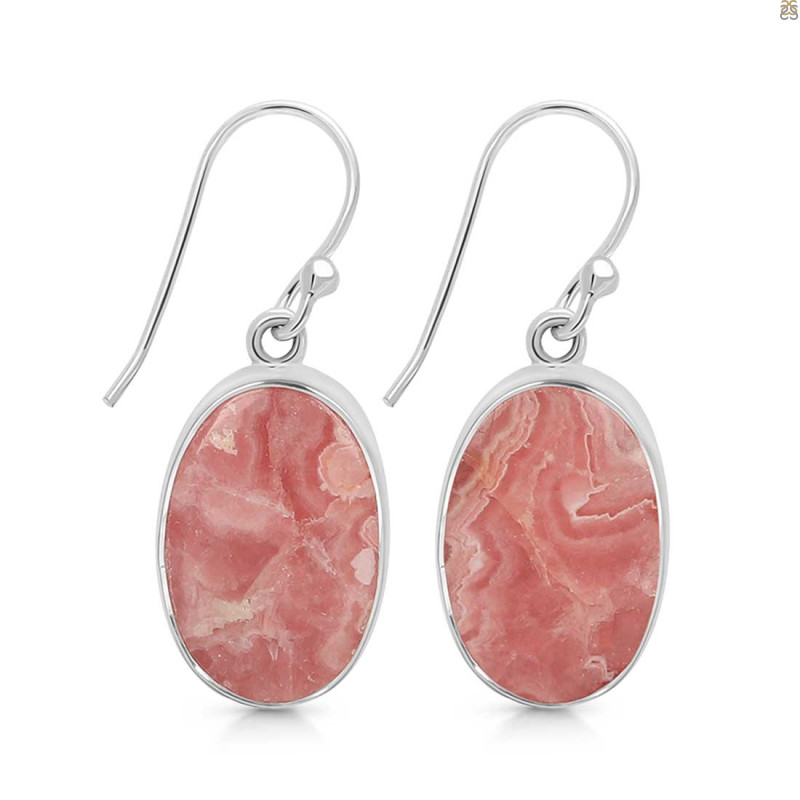 Rhodochrosite Earring-E RDC-3-91