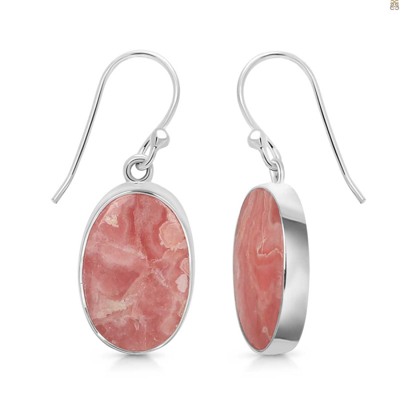 Rhodochrosite Earring-E RDC-3-91