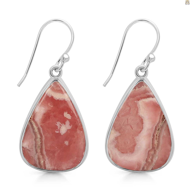 Rhodochrosite Earring-E RDC-3-93