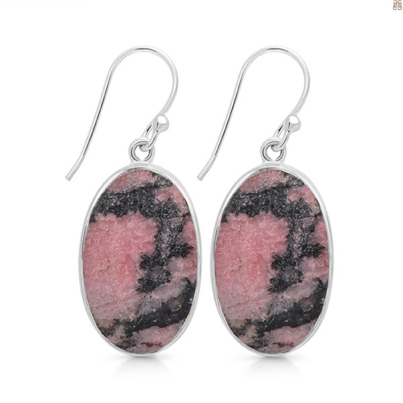 Rhodonite Earring-E RDN-3-19