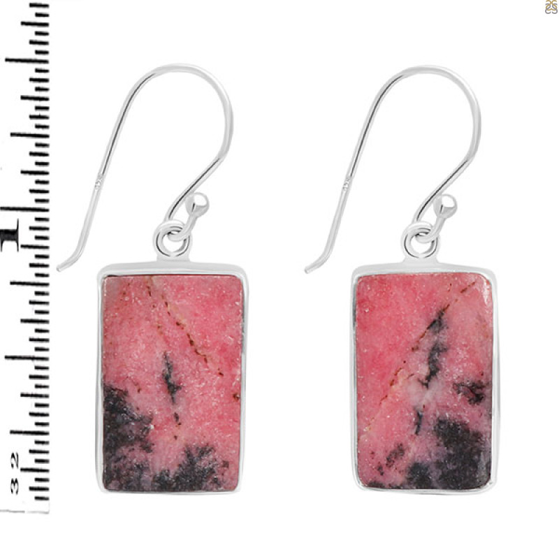 Rhodonite Earring-E RDN-3-26