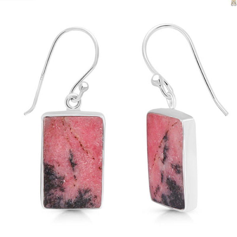 Rhodonite Earring-E RDN-3-26
