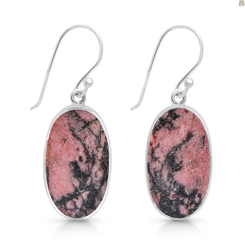 Rhodonite Earring-E RDN-3-30