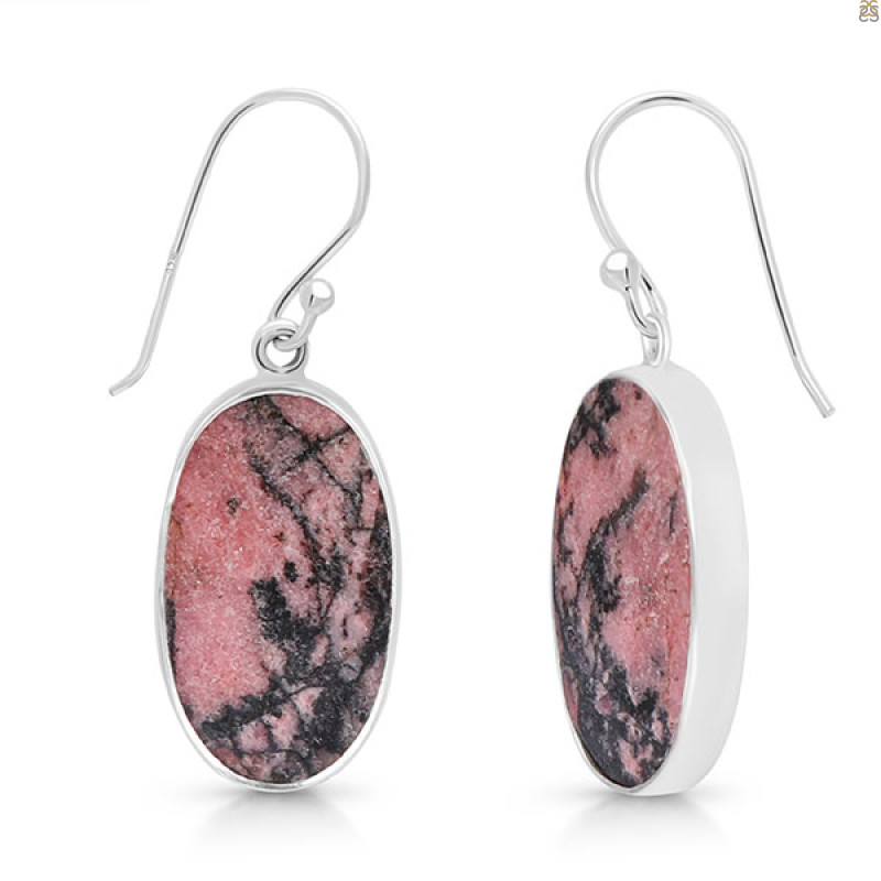 Rhodonite Earring-E RDN-3-30