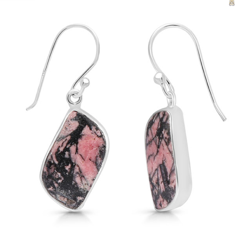 Rhodonite Earring-E RDN-3-32
