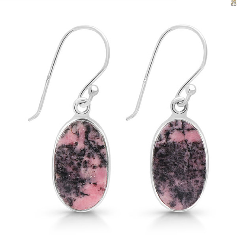 Rhodonite Earring-E RDN-3-34