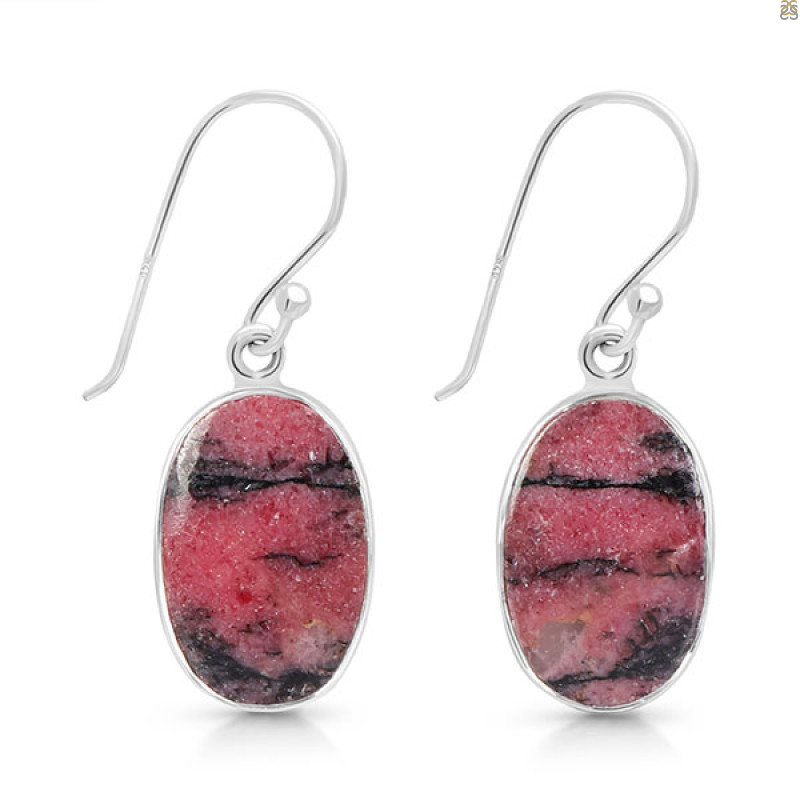 Rhodonite Earring-E RDN-3-35