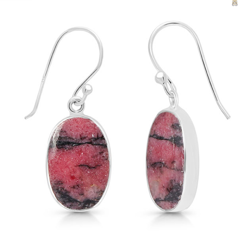 Rhodonite Earring-E RDN-3-35