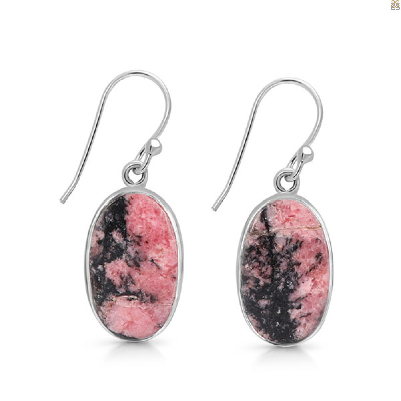 Rhodonite Earring-E RDN-3-40