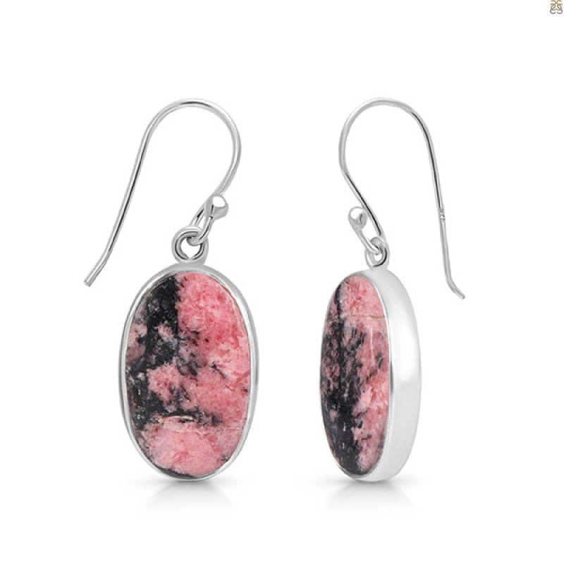 Rhodonite Earring-E RDN-3-40
