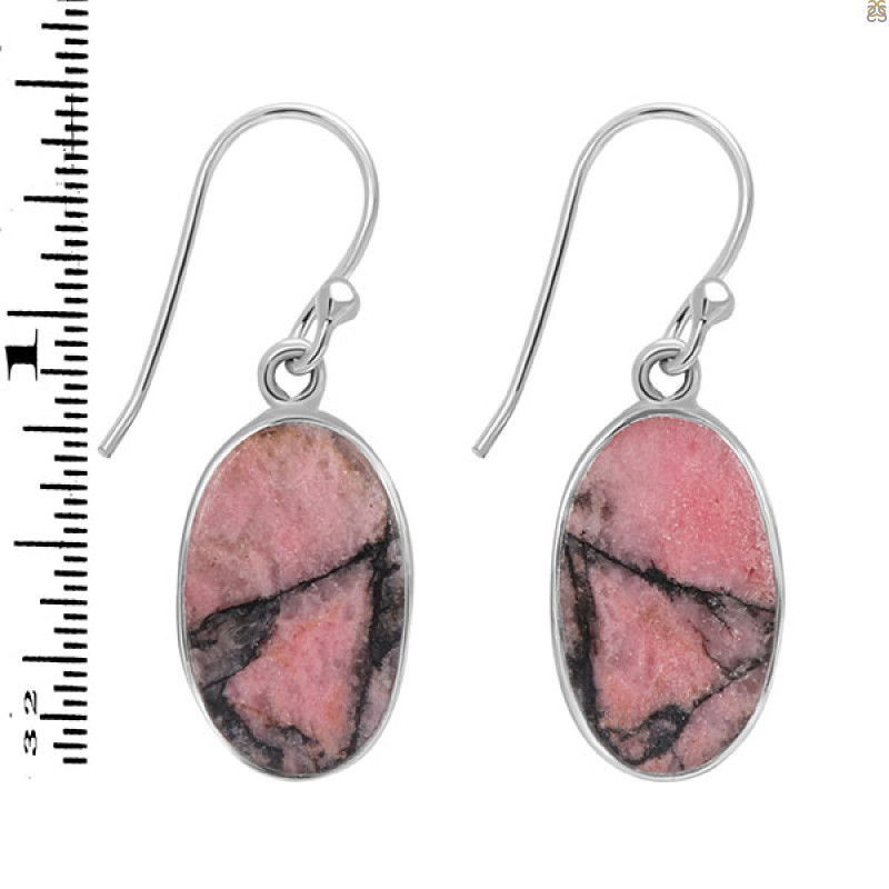 Rhodonite Earring-E RDN-3-45