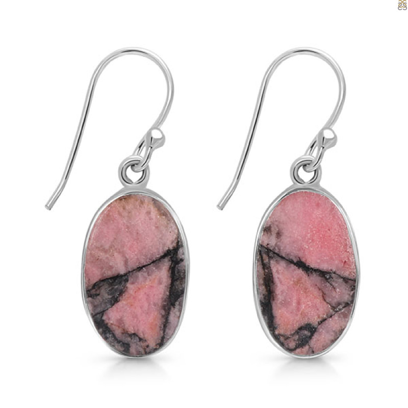 Rhodonite Earring-E RDN-3-45