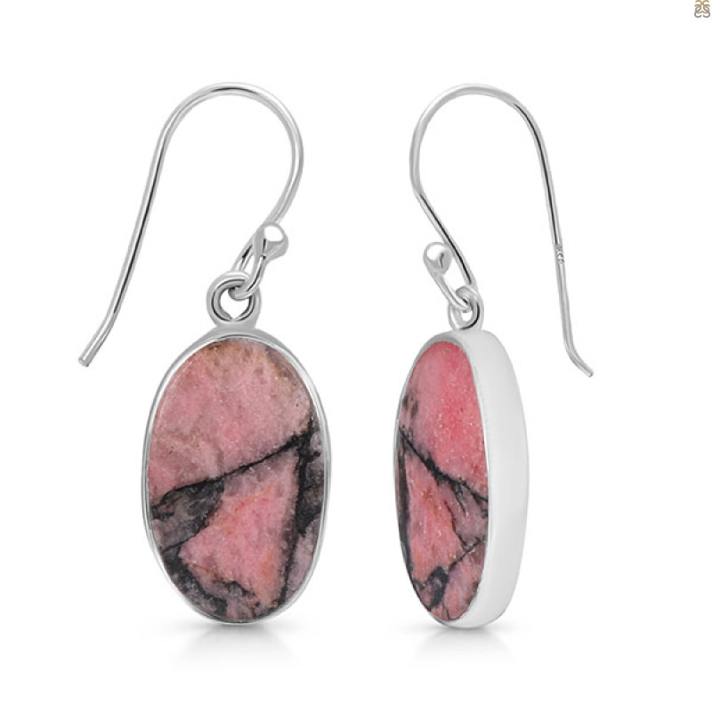 Rhodonite Earring-E RDN-3-45