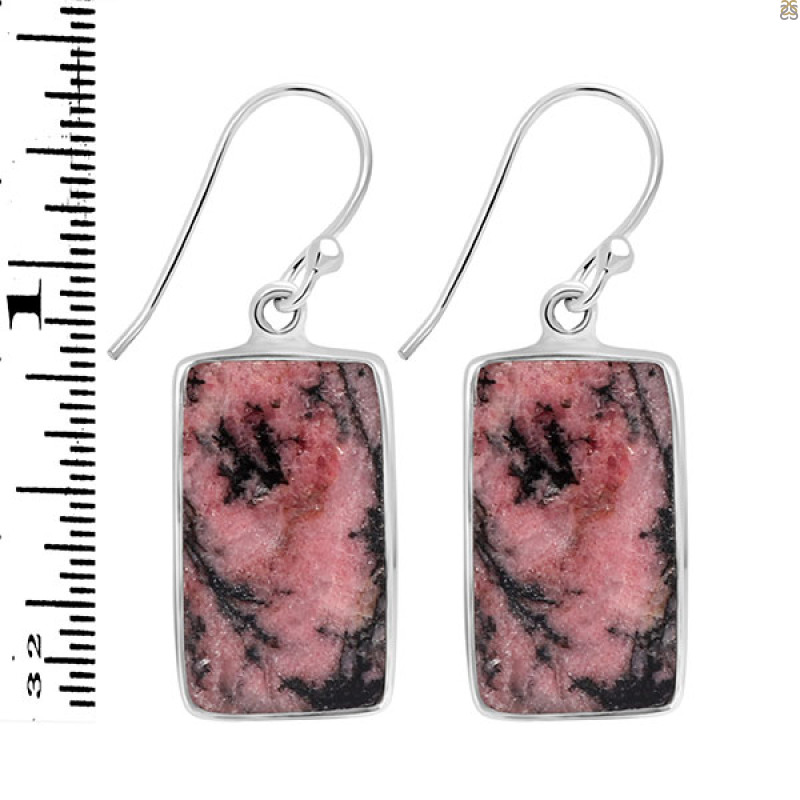 Rhodonite Earring-E RDN-3-47