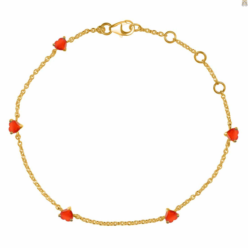 Red Onyx Bracelet ROX-RDB-169.