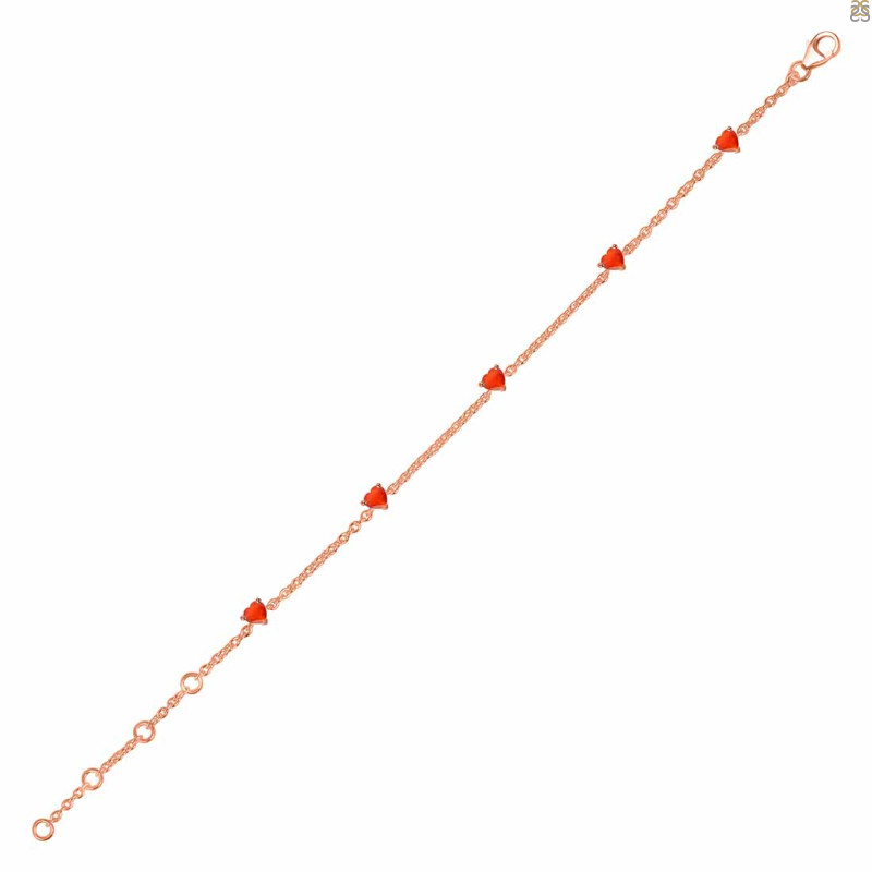 Red Onyx Bracelet ROX-RDB-169.