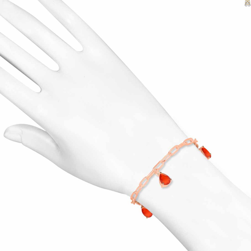 Red Onyx Bracelet ROX-RDB-171.