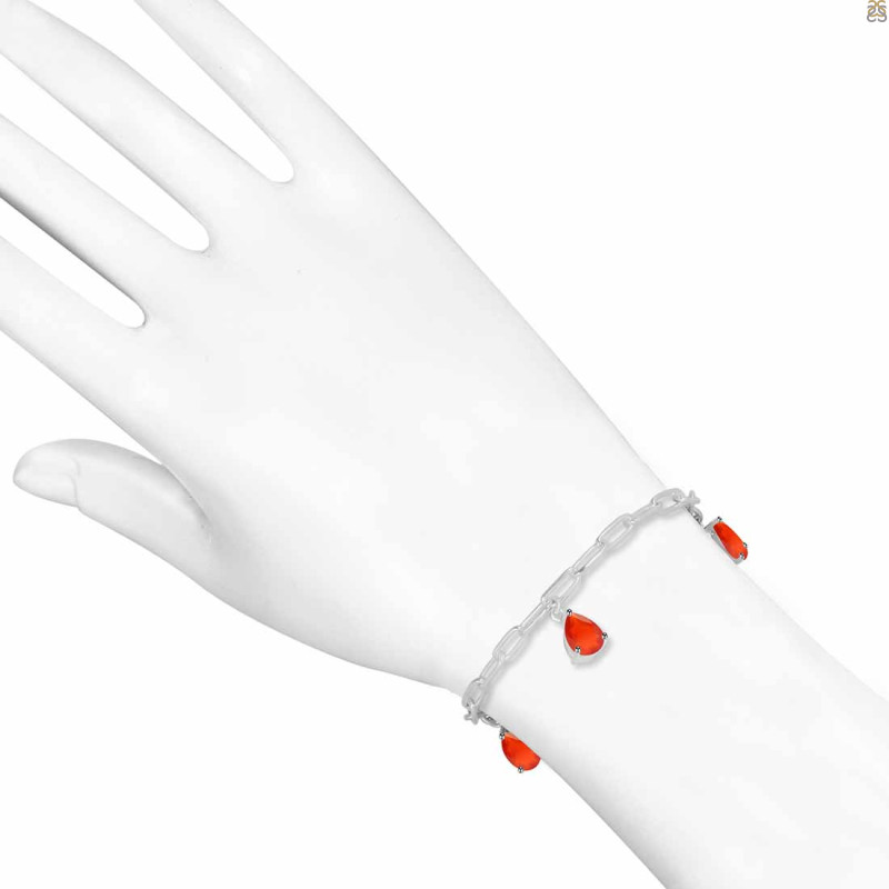 Red Onyx Bracelet ROX-RDB-171.