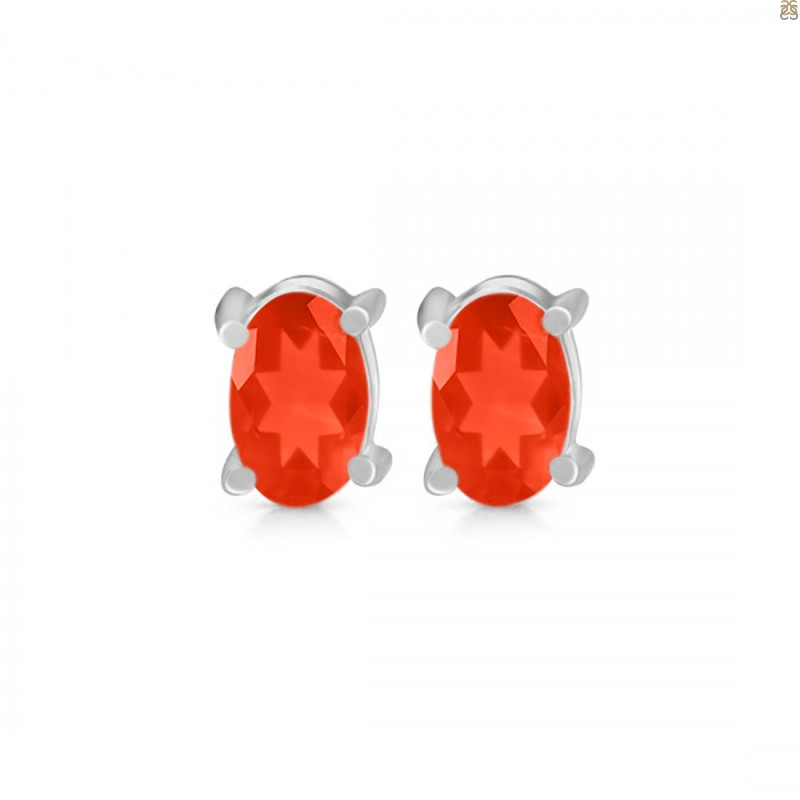 Red Onyx Stud Earring ROX-RDE-1154.
