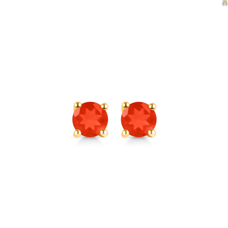 Red Onyx Stud Earring ROX-RDE-1321.