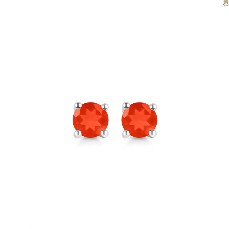 Red Onyx Stud Earring ROX-RDE-1321.