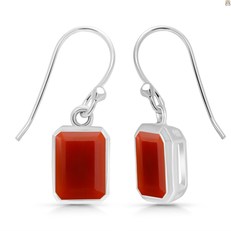 Red Onyx Earring ROX-RDE-1328.