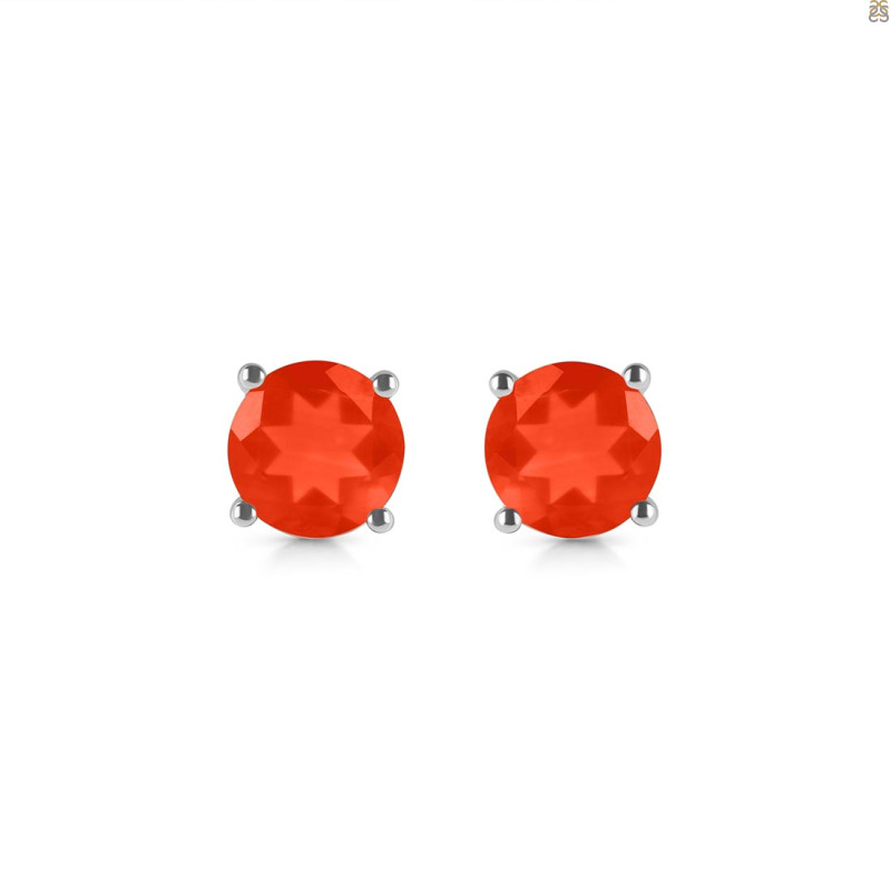 Red Onyx Stud Earring ROX-RDE-1353.