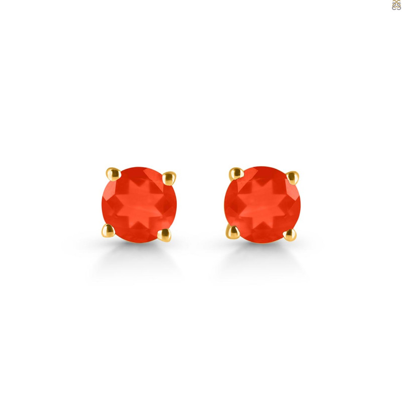 Red Onyx Stud Earring ROX-RDE-1435.