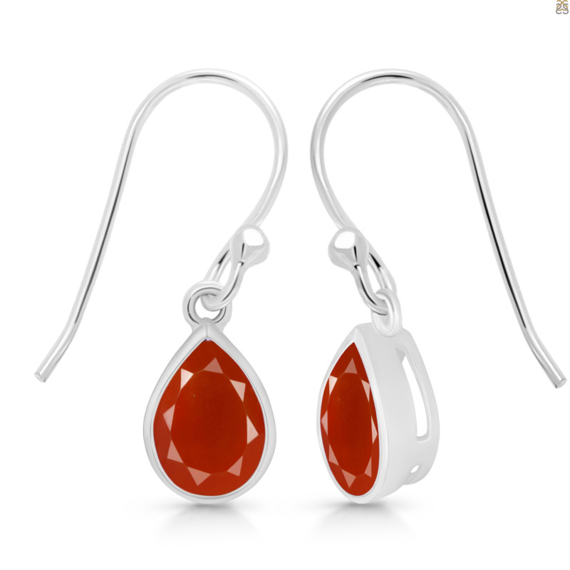 Red Onyx Earring ROX-RDE-1639.