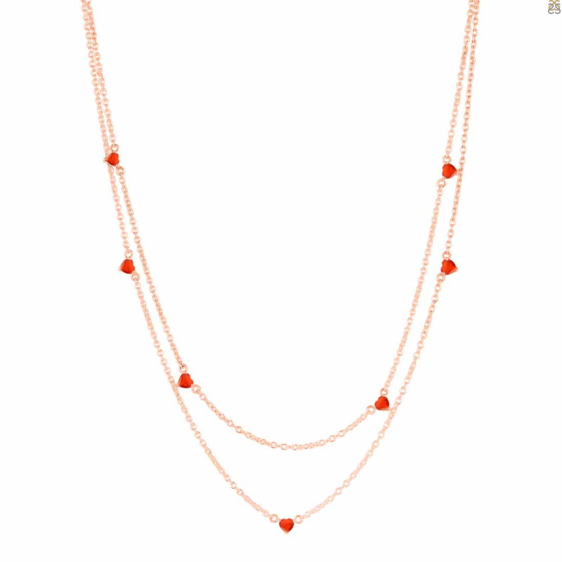 Red Onyx Necklace ROX-RDN-388.