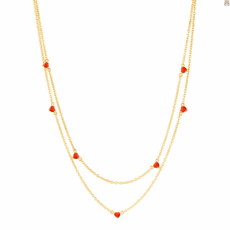 Red Onyx Necklace ROX-RDN-388.