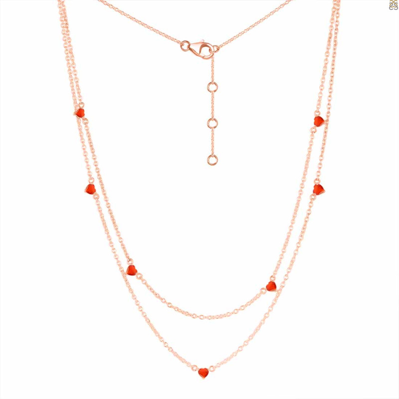 Red Onyx Necklace ROX-RDN-388.