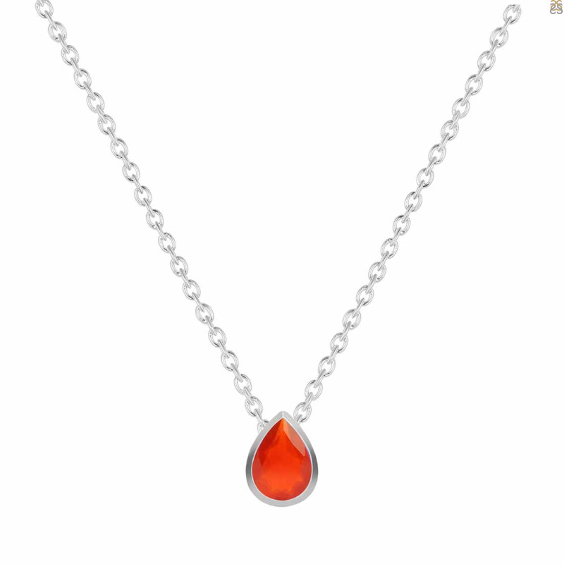 Red Onyx Necklace ROX-RDN-452.