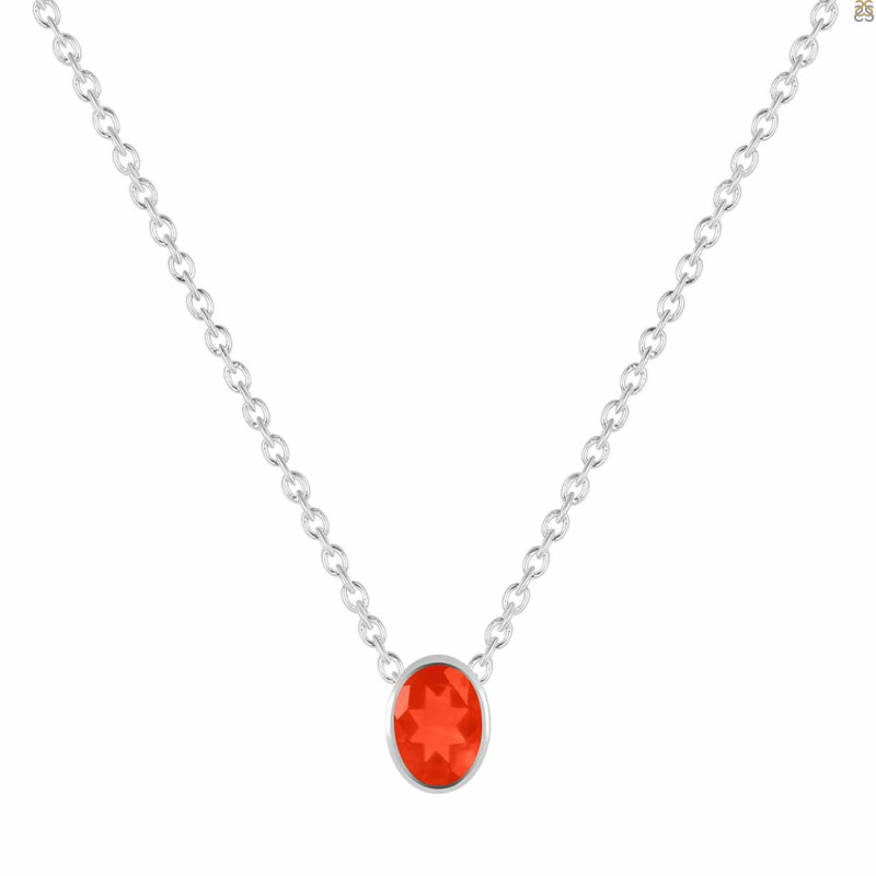 Red Onyx Necklace ROX-RDN-454.