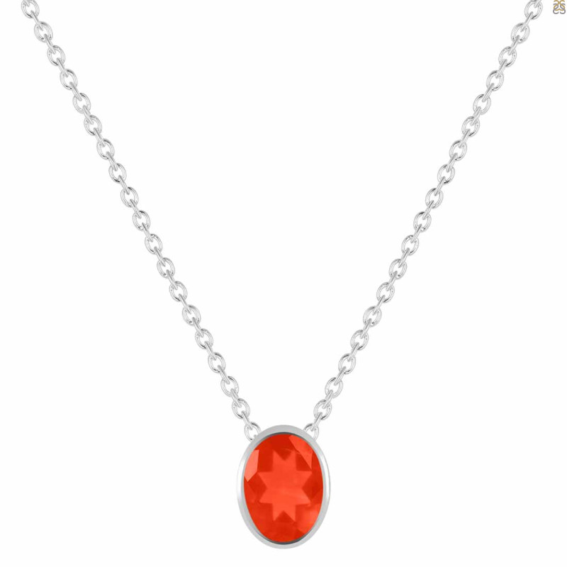 Red Onyx Necklace ROX-RDN-456.
