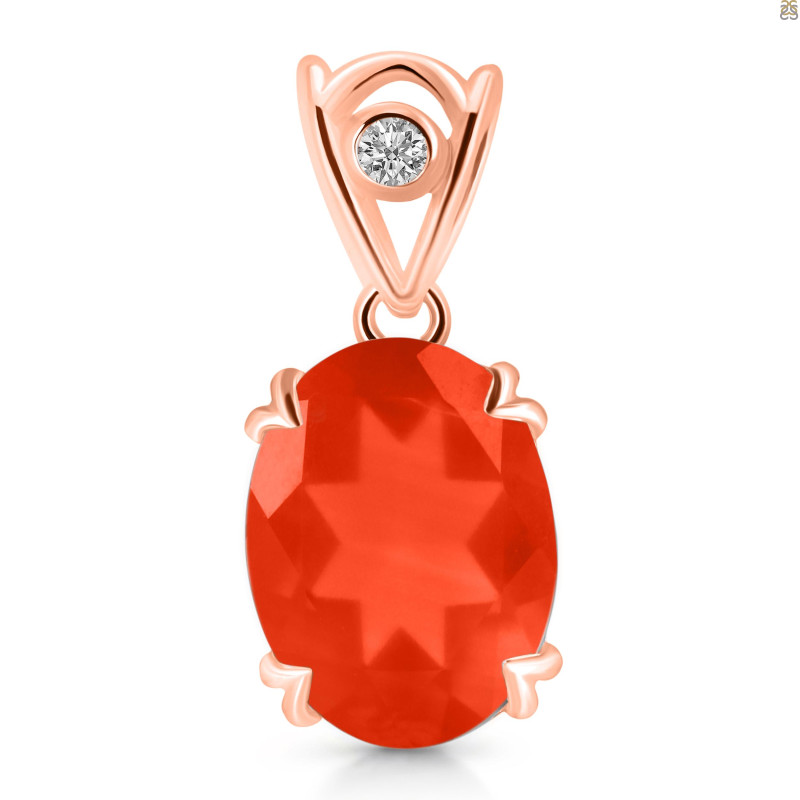 Red Onyx Pendant ROX-RDP-745-V-LOOP.