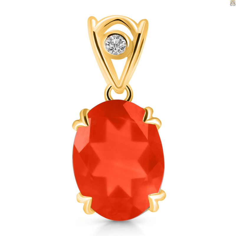 Red Onyx Pendant ROX-RDP-745-V-LOOP.